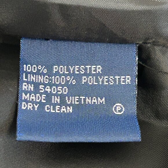 EVAN PICONE Black Label Blazer Cream Jacquard Damask Sz 12 Career 3 Button - Picture 9 of 10